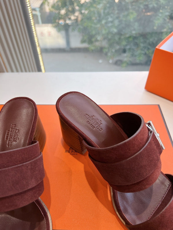 HM Kute 60 Sandal Deep Brown Cowhide 202826