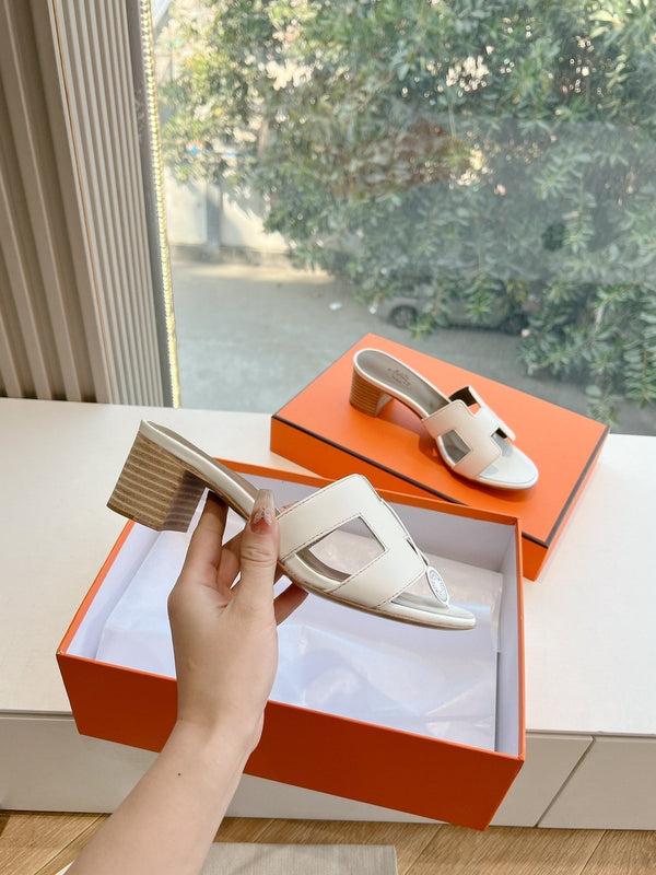 SANDALO OASIS IN VITELLO BIANCO