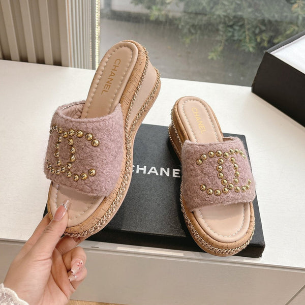 CC Sandals Pink 6cm Lambskin 202899