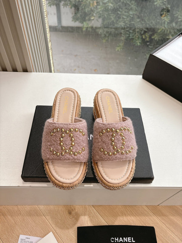 CC Sandals Pink 6cm Lambskin 202899
