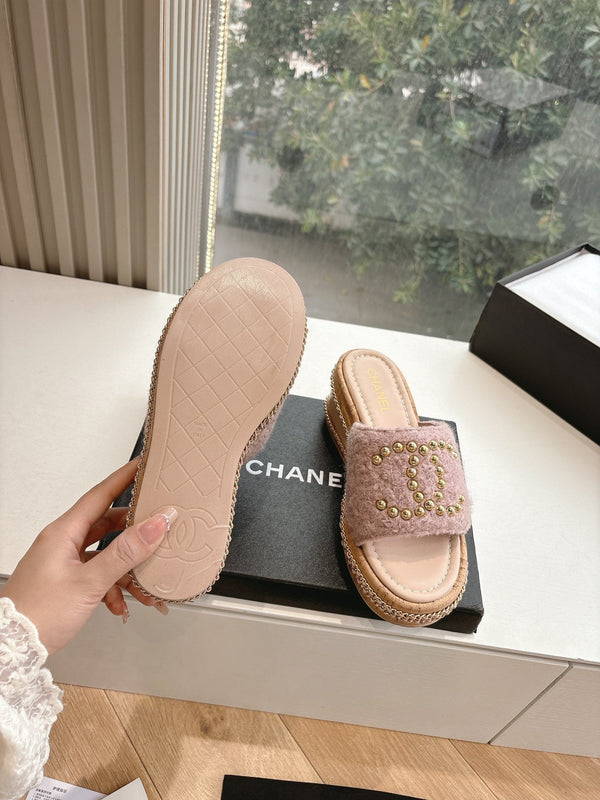 CC Sandals Pink 6cm Lambskin 202899