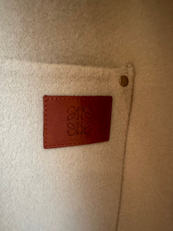 Loewe Coat Beige Cashmere