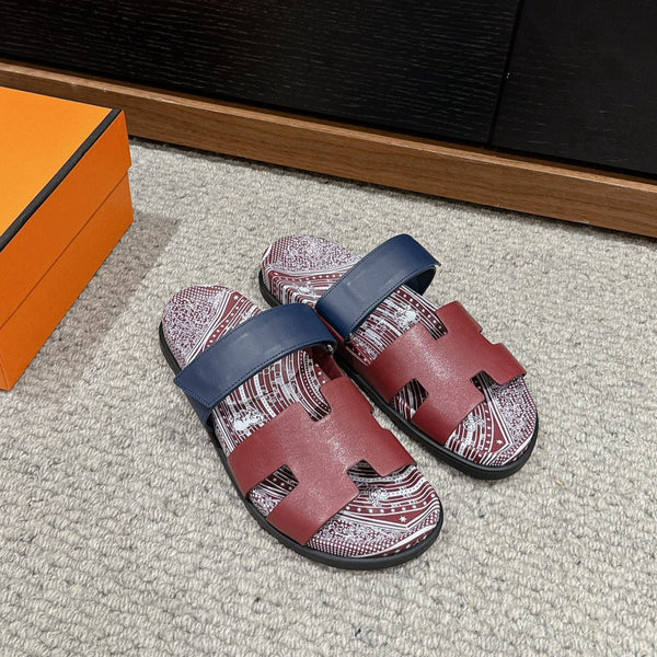 SANDALO CYPRUS IN PELLE DI VITELLO COLOR UMBRA BRUCIATO, UNICO