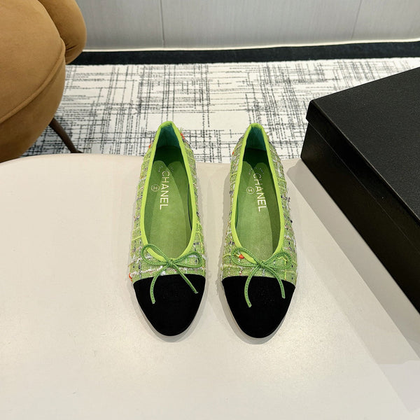 cc 25c ballerina verde tweed grosgrain nero 233627