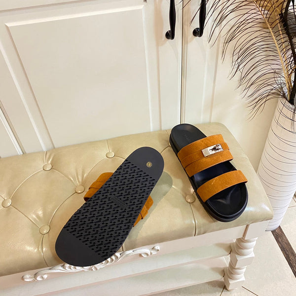 HM Jackson Sandal Ligth Orange Suede 958062