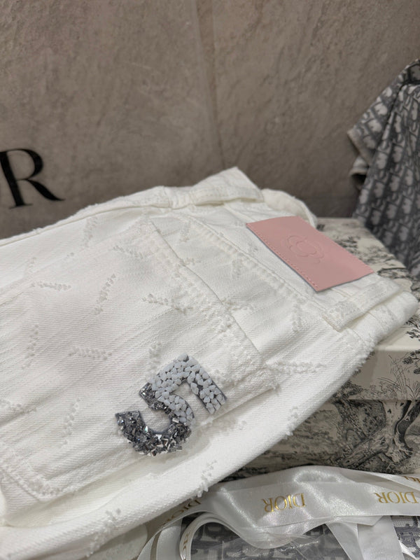 CC jeans White Denim Fabric