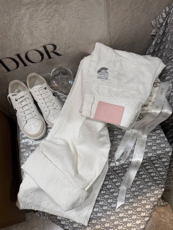 CC jeans White Denim Fabric