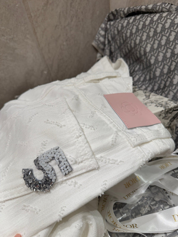 CC jeans White Denim Fabric