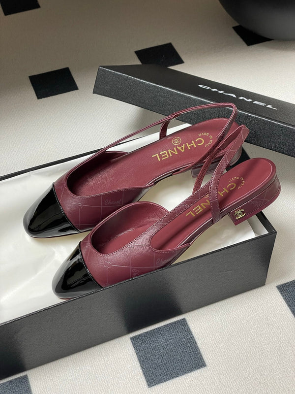 CC 25P Burgundy Quilted Calfskin