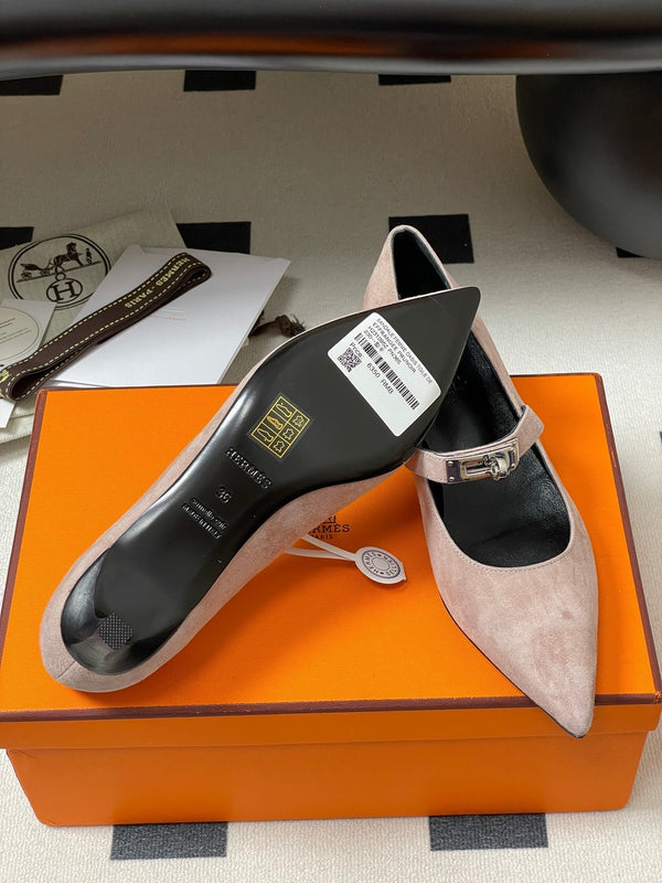 HM 25 Kiara Pumps Pink Calfskin 319763