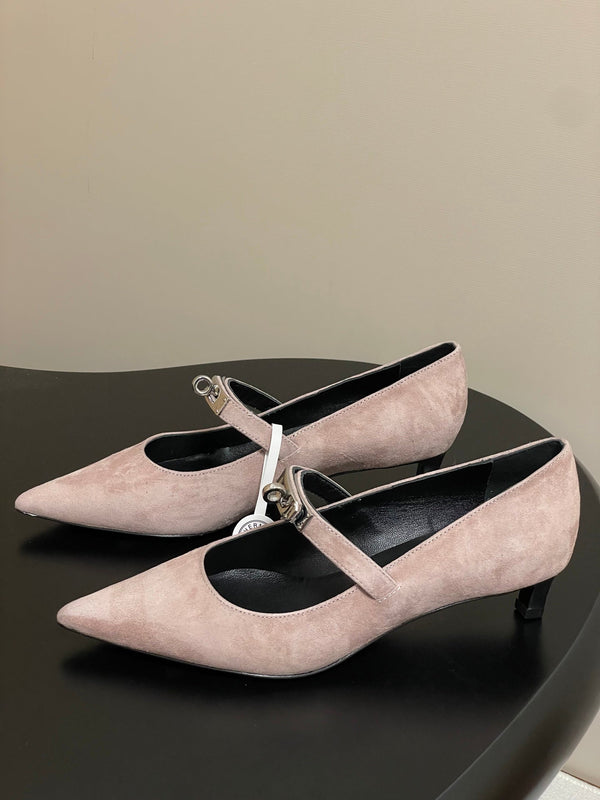 HM 25 Kiara Pumps Pink Calfskin 319763