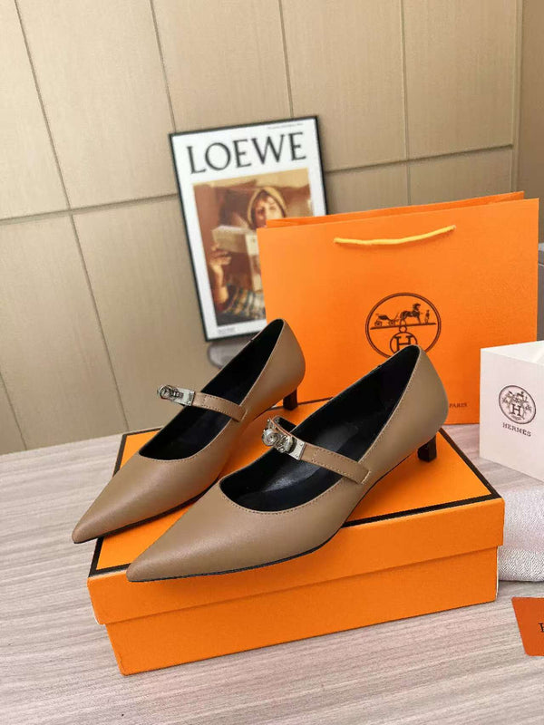 Kiara 40 pump Brown Calfskin 214049