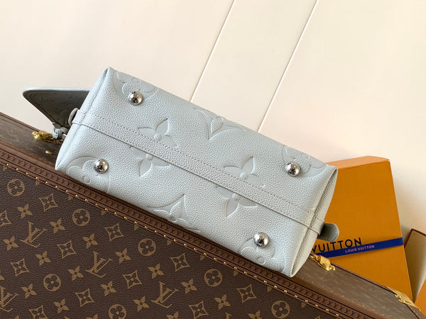 LV Carryall Bag White Monogram Empreinte Leather 251791