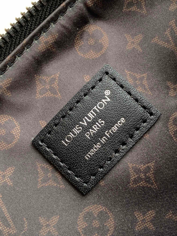 LV Nano LV Biker 30cm Black Sheepskin & Cowhide Metal