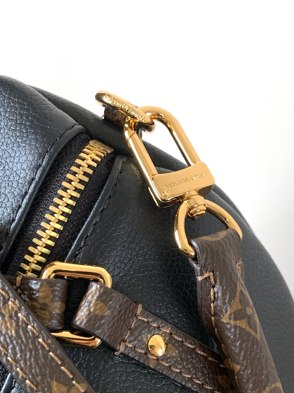 LV M26037 Express Travel 45cm Nero Pelle di vacchetta GHW 