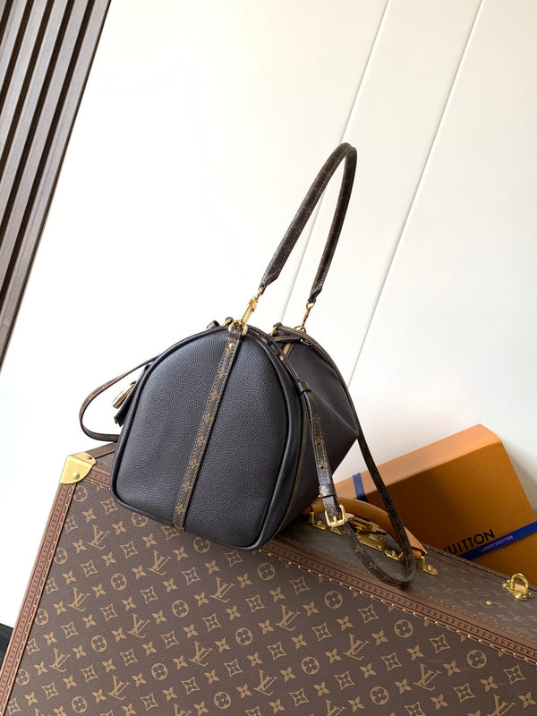 LV M26359 Express MM Borsa a mano 36cm Pelle di vacchetta nera GHW 