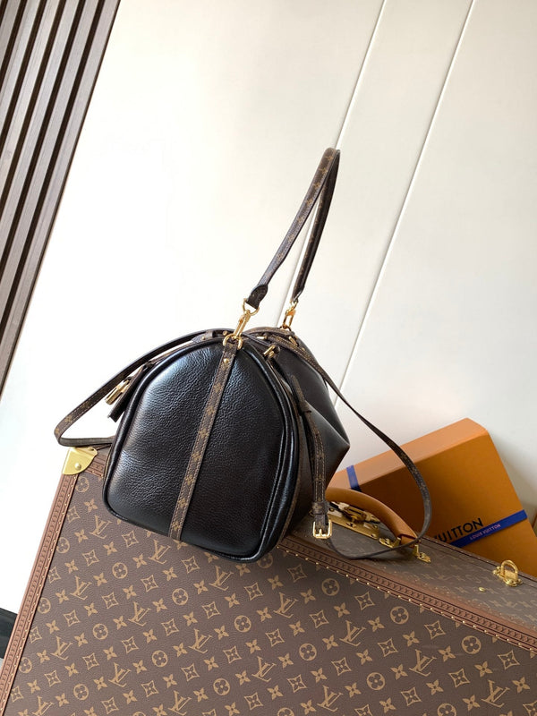 LV M26039 Express PM Borsa a mano 26 cm Pelle di vacchetta nera GHW 