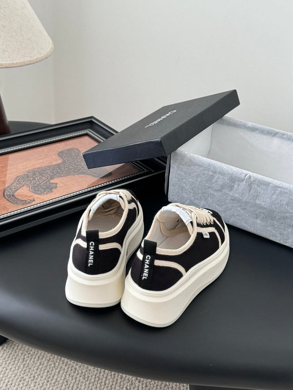 CC 25 Logo Printed Sneaker Black Fabric Original 305311