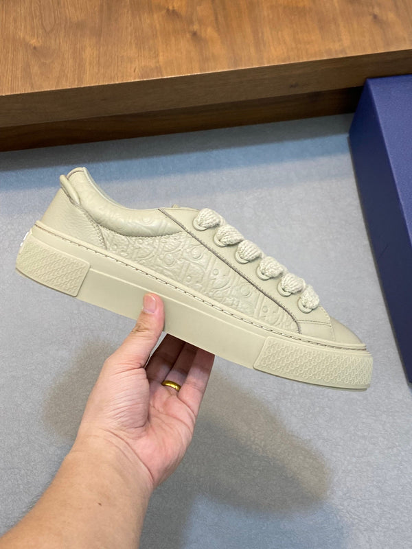 CD B33 SNEAKER SAGE GREEN EMBOSSED CALFSKIN