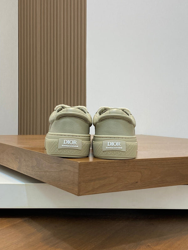 CD B33 SNEAKER SAGE GREEN EMBOSSED CALFSKIN