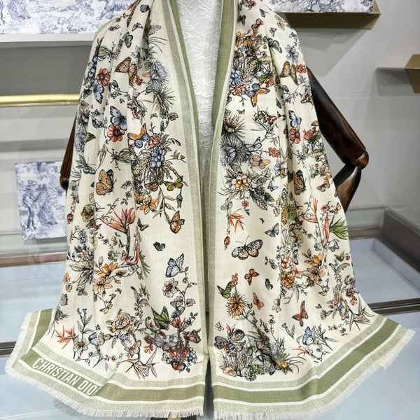 SCIARPA 180 CM IN CASHMERE E SETA COLORATI 408422