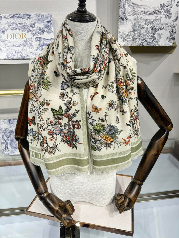 SCIARPA 180 CM IN CASHMERE E SETA COLORATI 408422