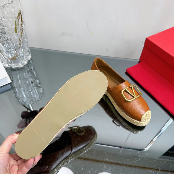 Vlogo Signature Loafer Brown Leather