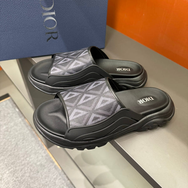 SANDALO CD H-TOWN IN VITELLO NERO E CARDO