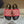 CD VELCRO STRAP SLIPPER RED JACQUARD