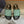 CD VELCRO STRAP SLIPPER DARK GREEN JACQUARD