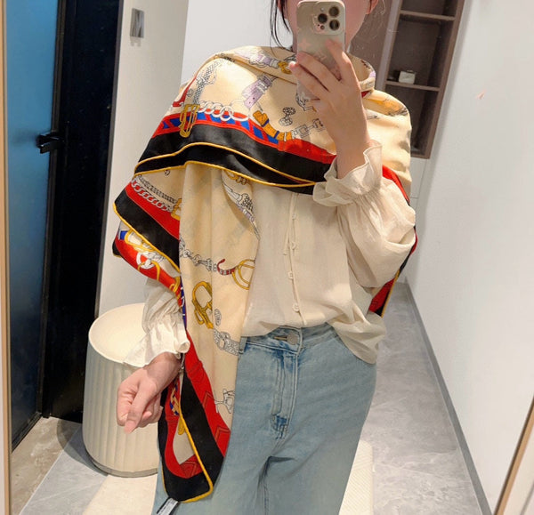 SCARF 140 CM COLORFUL 387902