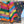 RAINBOW SCARF 180 CM IN COLORFUL CASHMERE AND WOOL 401988