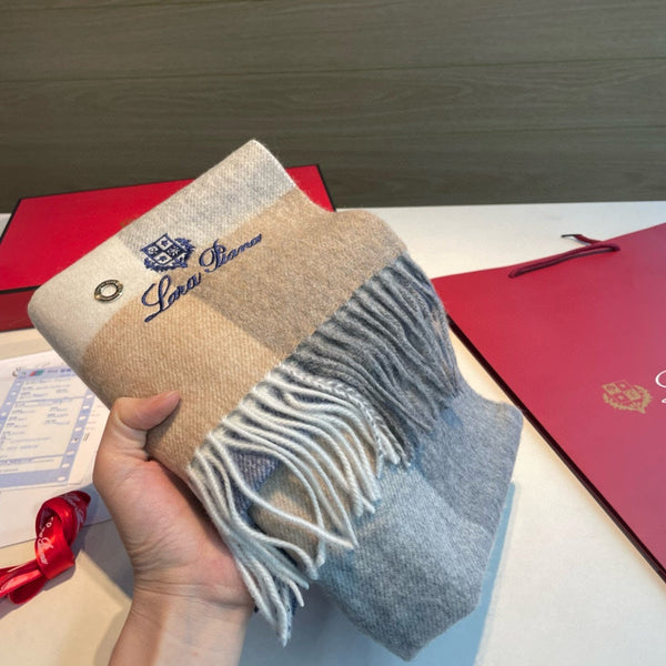 LP Tartan Wish Scarf 180 CM In Colorful Cashmere 428532