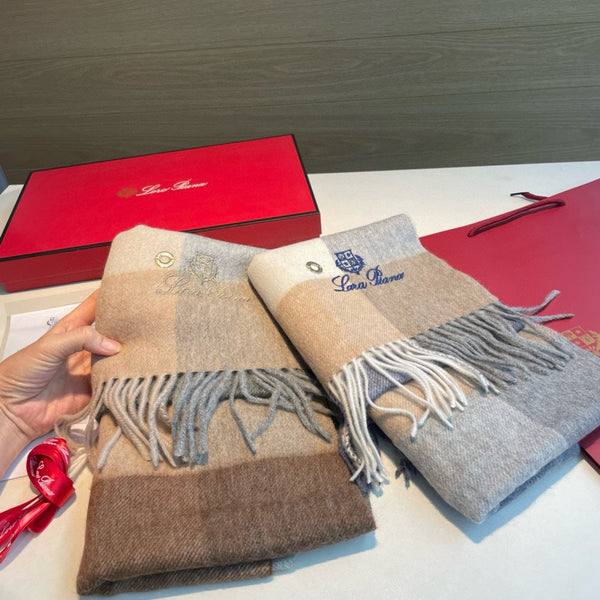 LP Tartan Wish Scarf 180 CM In Colorful Cashmere 428533