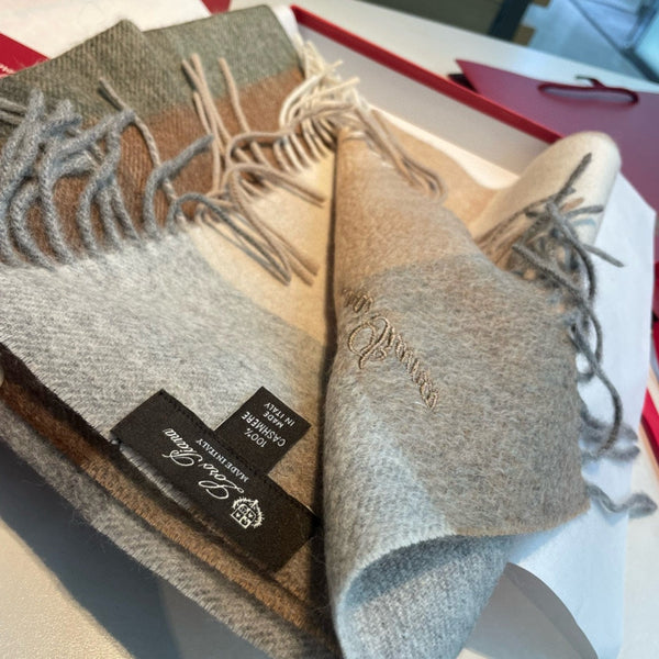 LP Tartan Wish Scarf 180 CM In Colorful Cashmere 428533