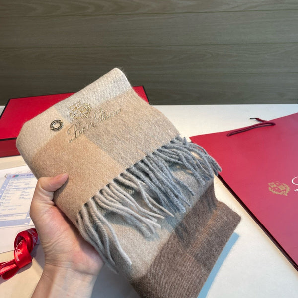 LP Tartan Wish Scarf 180 CM In Colorful Cashmere 428533