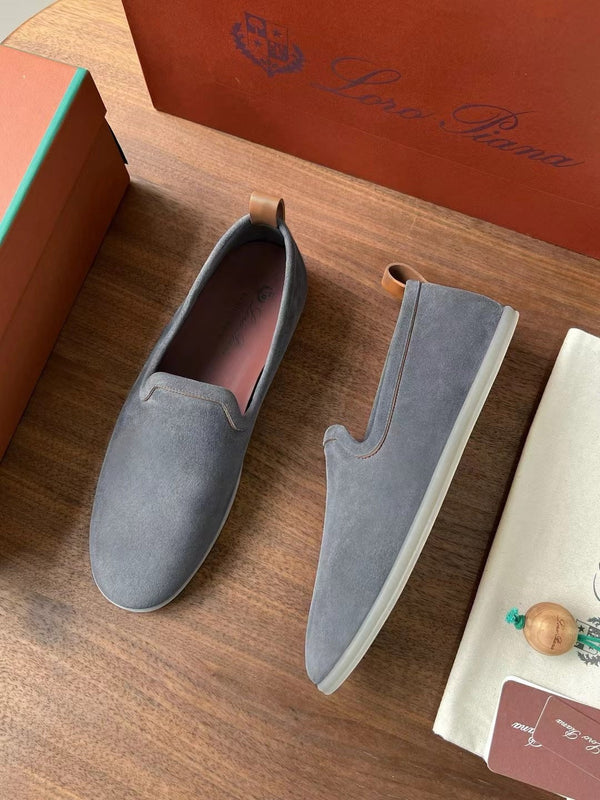 LP VENICE WALK LOAFERS STONE SUEDE