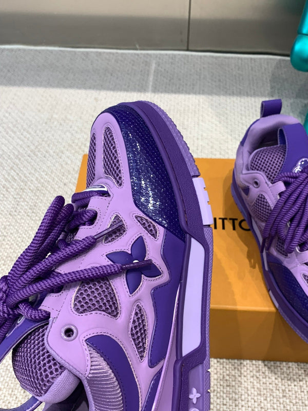 LV Skate Sneaker Purple Cowhide