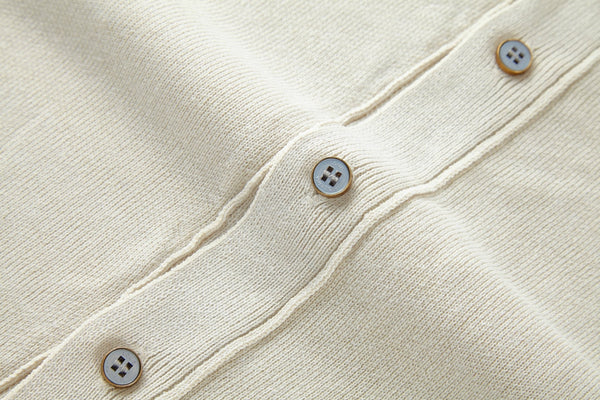 LV Embossed Safari Monogram T Shirt Beige Cotton Knit