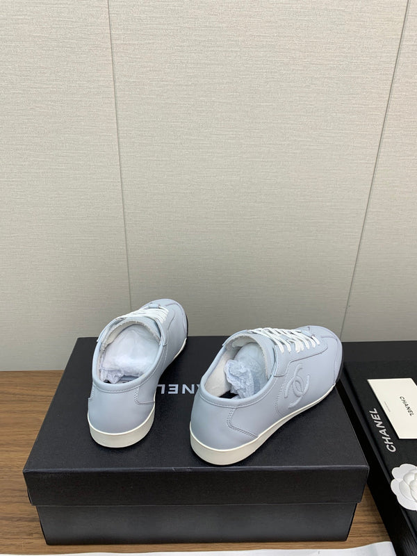 CC Sneaker 15mm Light Blue Lambskin