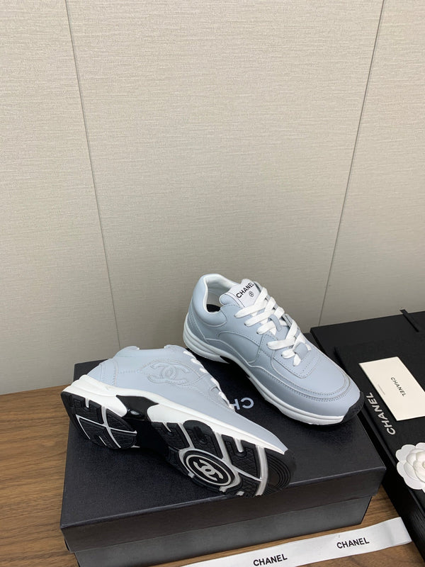 CC Sneaker 30mm Light Blue Lambskin