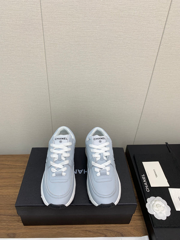 CC Sneaker 30mm Light Blue Lambskin