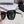 TRIOMPHE SUNGLASS 497831 IN BLACK ACETATE EMBOSSED LOGO