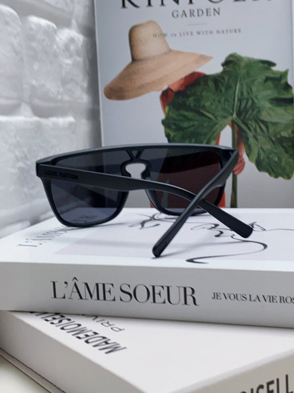 OCCHIALI DA SOLE WAIMEA 581360 IN ACETATO NERO