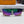 WAIMEA SUNGLASSES 581361 IN MULTICOLOR ACETATE MONOGRAM ON LENS