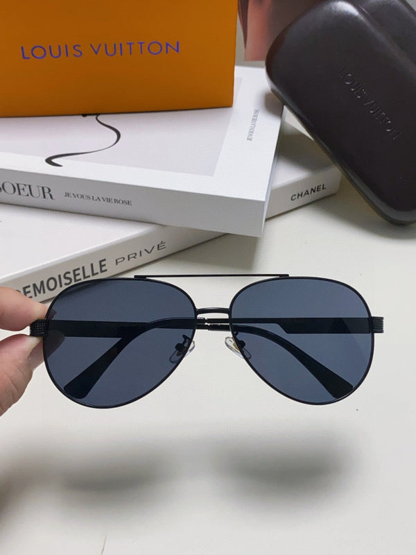 OCCHIALI DA SOLE PILOT 581365 IN METALLO NERO