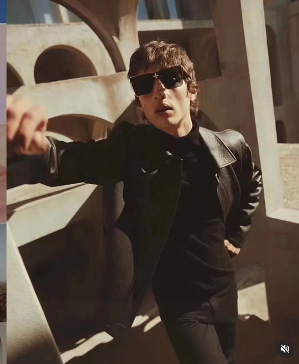 OCCHIALI DA SOLE CYCLONE Z1700U IN METALLO ORO LENTI NERE