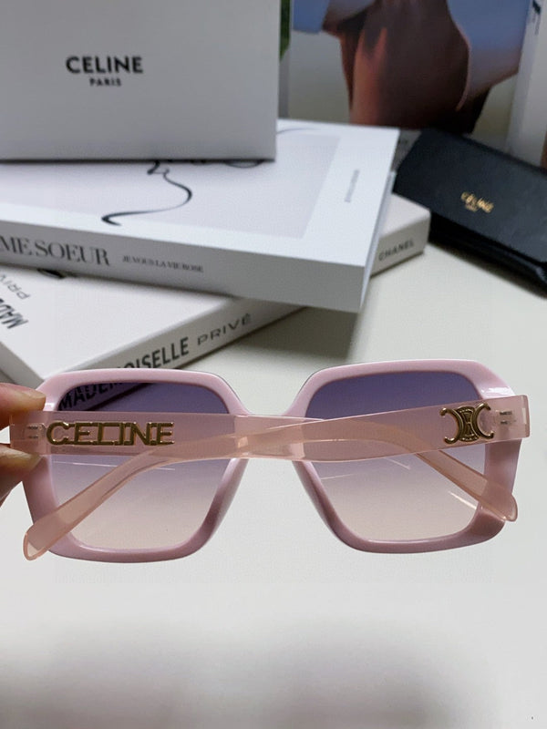TRIOMPHE SUNGLASSES 548592 IN PINK ACETATE