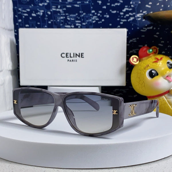 TRIOMPHE SUNGLASS 566217 IN MARBLED EFFECT ACETATE