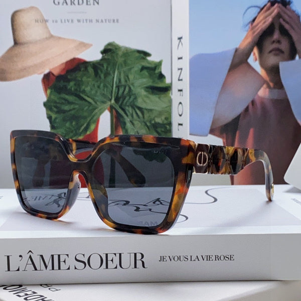 OCCHIALI DA SOLE LADY 95.22 S2F 571585 IN ACETATO AVANA LENTI GRIGIE